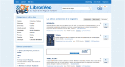 Desktop Screenshot of librosveo.com